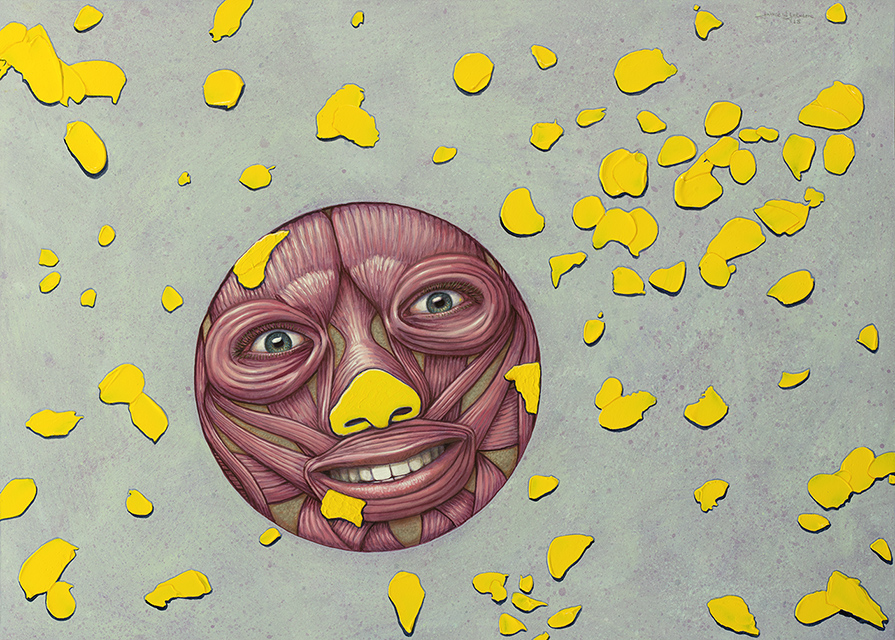 Peeled Happy Face